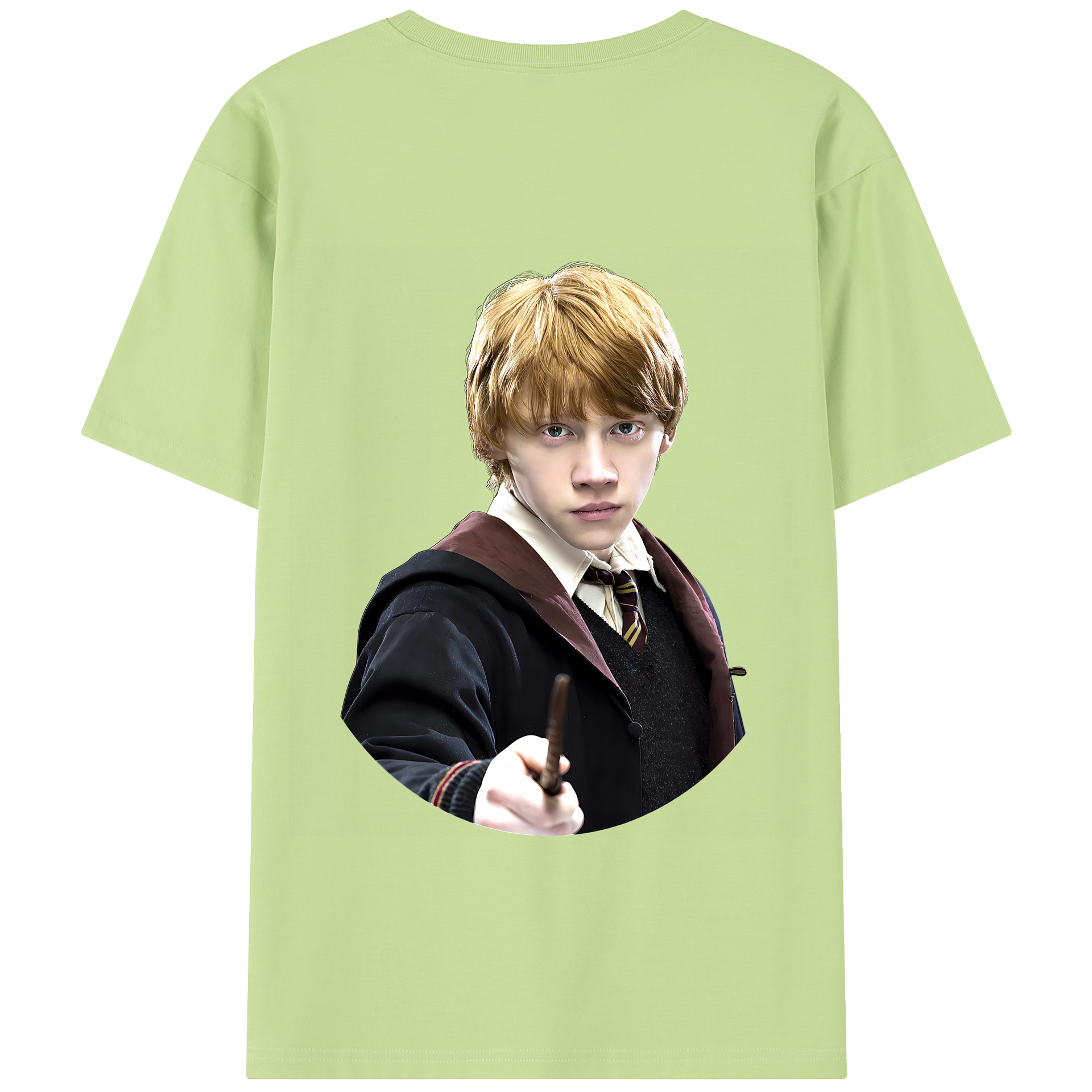 （画像用） Harry Potter ハリー・ポッターシリーズ 綿100％半袖Tシャツ（背面プリント）